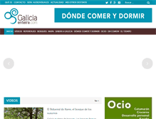 Tablet Screenshot of galiciaenteira.com